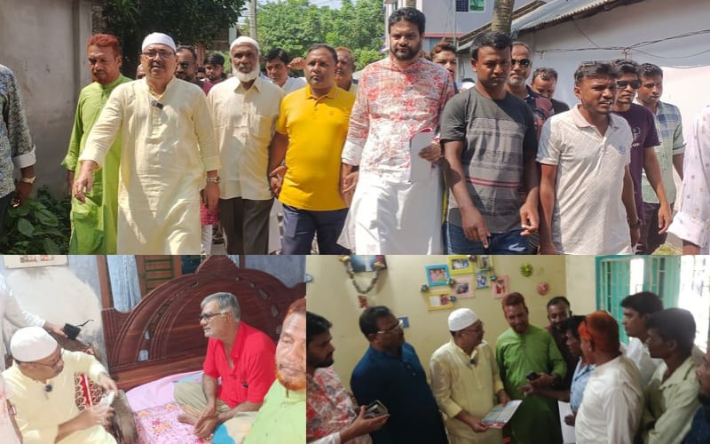 শার্শায় ধর্মীয় সম্প্রীতির মাঝে ৩১ দফা বাস্তবায়নে লিফলেট বিতরণ কর্মসূচি