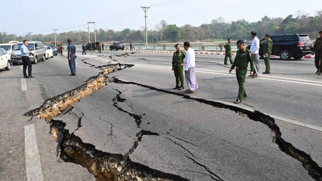 ৫.৩ মাত্রার ভূমিকম্পে কেঁপে উঠল মিয়ানমার