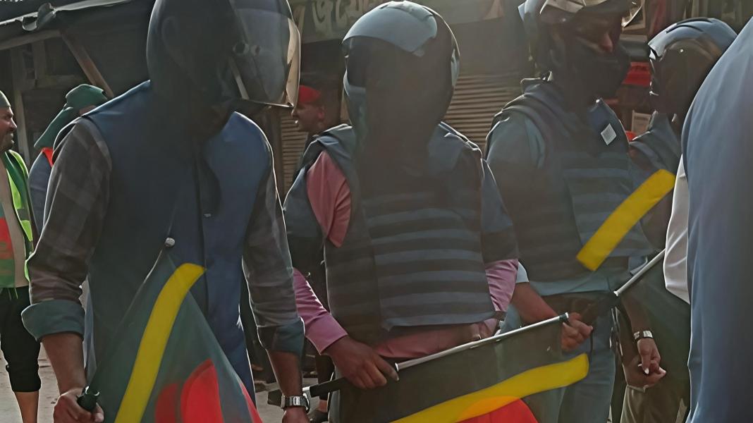 যশোর-২ আসনে শিবিরের হেলমেট বাহিনী গঠনের অভিযোগ