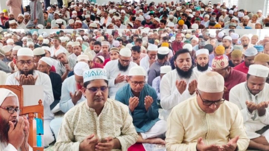 বেনাপোলে আন্তর্জাতিক স্থলবন্দরে বিলাসবহুল মসজিদের শুভ উদ্বোধন