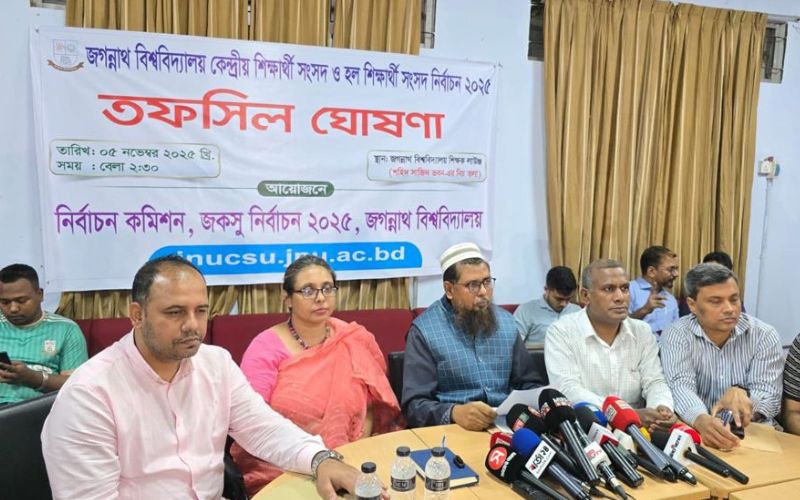 জকসু নির্বাচন ২২ ডিসেম্বর