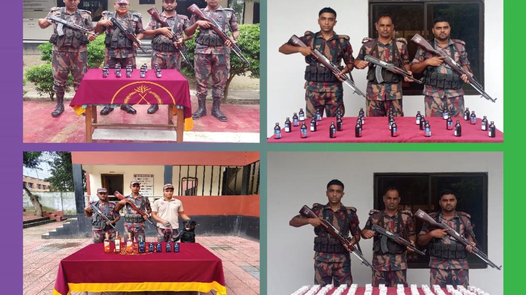 বেনাপোলে বিজিবির অভিযানে যৌন উত্তেজক ট্যাবলেটসহ মাদক জব্দ