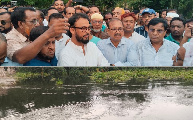 শার্শার প্লাবিত এলাকা ঘুরে বন্যার্তদের পাশে দাঁড়ানোর আশ্বাস বিএনপি নেতাদের