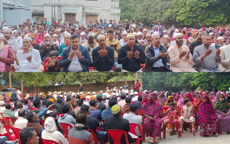 বেগম খালেদা জিয়ার সুস্থতা কামনায় মফিকুল হাসান তৃপ্তির নিজ বাসভবনে  কুরআন খতম ও দোয়া মাহফিল