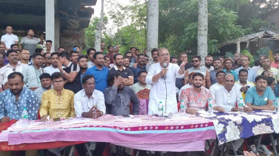 শার্শায় তারেক রহমানের ৩১ দফা প্রচারে মাঠে মফিকুল হাসান তৃপ্তি